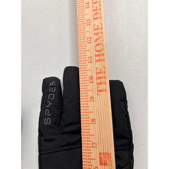 Spyder Men's Insulated Winter Ski Gloves Sz S/M Black - Picture 9 of 9